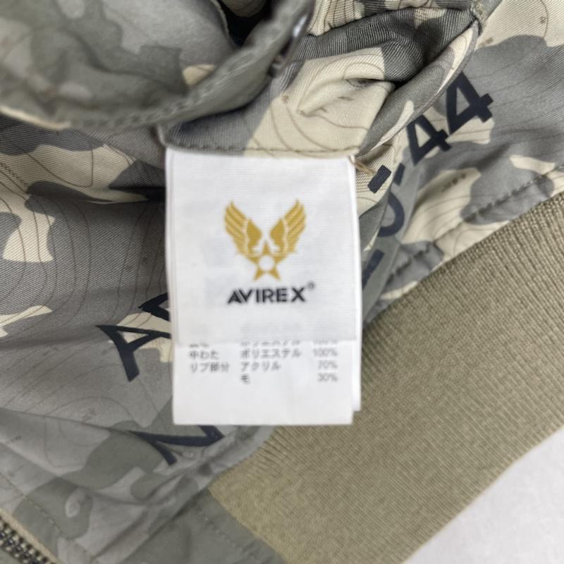 アヴィレックス AVIREX ジャケット、上着 ジャンパー、ブルゾン 40周年 カモフラージュ柄 リバーシブル MA-1 フライトジャケット 6152150 M カーキ / カーキ / khaki メンズ USED 古着 中古 50158674