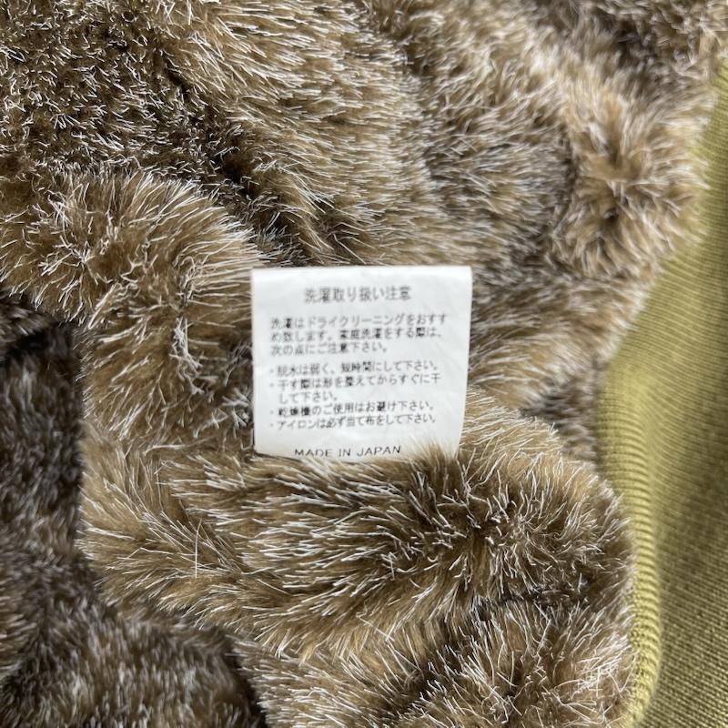 ヒューストン HOUSTON ジャケット、上着 ジャンパー、ブルゾン 日本製 裏地 アクリル ジップアップ デッキ ジャケット 36 オリーブグリーン / オリーブグリーン / メンズ USED 古着 中古 50158679