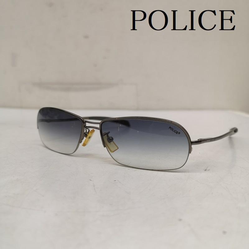 ポリス POLICE めがね・サングラス サングラス 2759 56 568x グラデーション サングラス - 銀 / シルバー / silver color メンズ USED 古着 中古 50158687