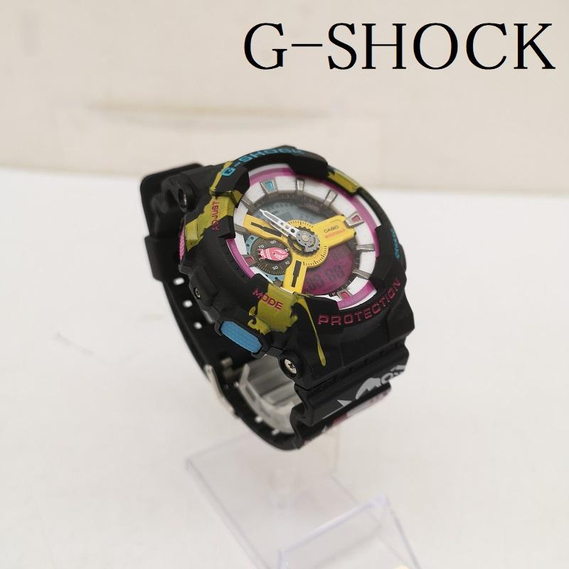 ジーショック G-SHOCK 腕時計 デジタル LEAGUE OF LEGENDS コラボ GA-110LL-1AJR アナデジ 腕時計 - 黒 / ブラック / black メンズ USED 古着 中古 50158689