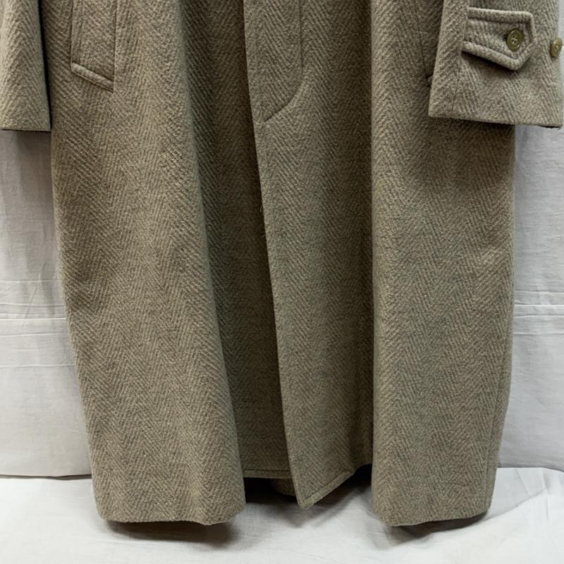 チャップスラルフローレン CHAPSRALPHLAUREN コート コート一般 90年代 ビンテージ ヘリンボーン柄 ウール ステンカラー コート ラグラン 90s VINTAGE - メンズ USED 古着 中古 50158719