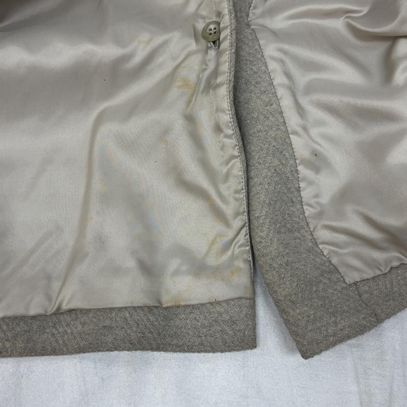 チャップスラルフローレン CHAPSRALPHLAUREN コート コート一般 90年代 ビンテージ ヘリンボーン柄 ウール ステンカラー コート ラグラン 90s VINTAGE - メンズ USED 古着 中古 50158719