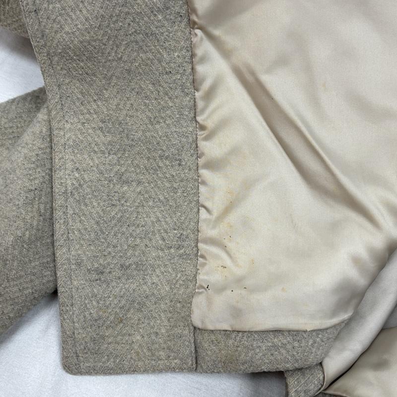 チャップスラルフローレン CHAPSRALPHLAUREN コート コート一般 90年代 ビンテージ ヘリンボーン柄 ウール ステンカラー コート ラグラン 90s VINTAGE - メンズ USED 古着 中古 50158719