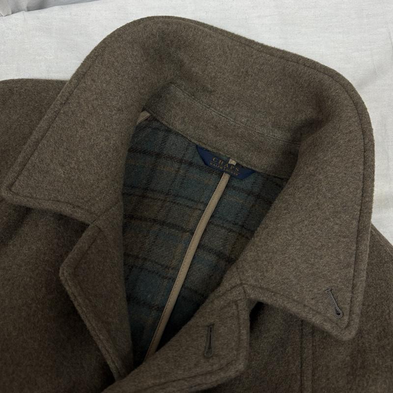 チャップスラルフローレン CHAPSRALPHLAUREN コート コート一般 90年代 ビンテージ ウール ステンカラー ロング コート 90s VINTAGE - メンズ USED 古着 中古 50158720