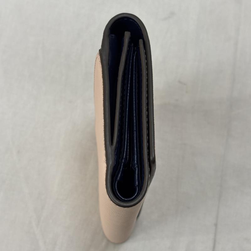 トリーバーチ TORY BURCH 財布 コンパクト財布 ROBINSON 3つ折り財布 レザー PNK 46408-688 レディース USED 古着 中古 50158725