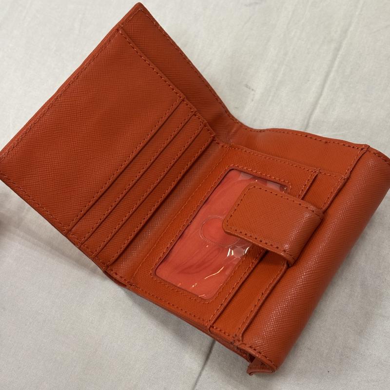 トリーバーチ TORY BURCH 財布 コンパクト財布 二つ折り財布 パスケース付き 小銭入れ カードホルダー レディース USED 古着 中古 50158726