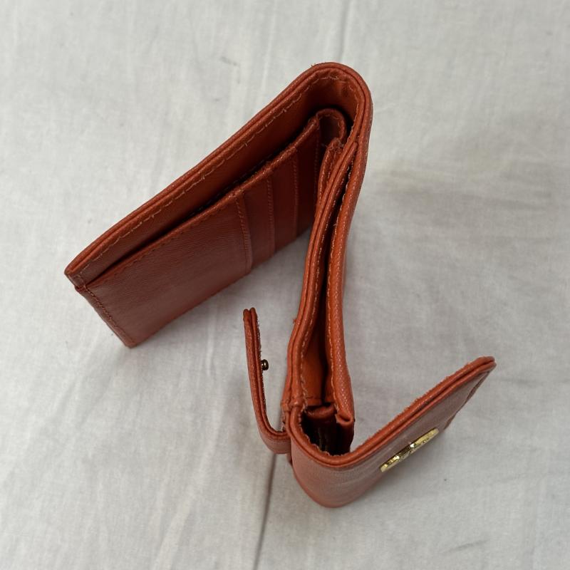 トリーバーチ TORY BURCH 財布 コンパクト財布 二つ折り財布 パスケース付き 小銭入れ カードホルダー レディース USED 古着 中古 50158726