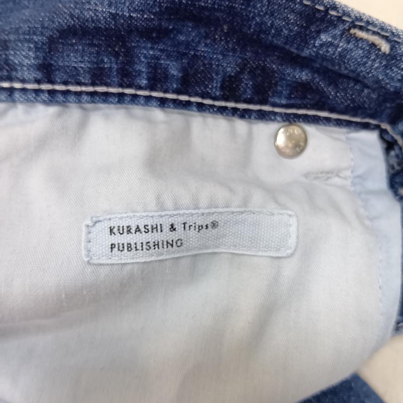 古着 USED パンツ デニム、ジーンズ kurashi & trips デニムワイドパンツ indigo M M 無地 インディゴ / インディゴ / Indigo レディース USED 古着 中古 50158727