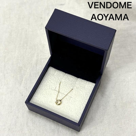 ヴァンドーム青山 VENDOME AOYAMA アクセサリー ネックレス、ペンダント ダイヤモンドネックレス K10 ゴールド レディース USED 古着 中古 50158728