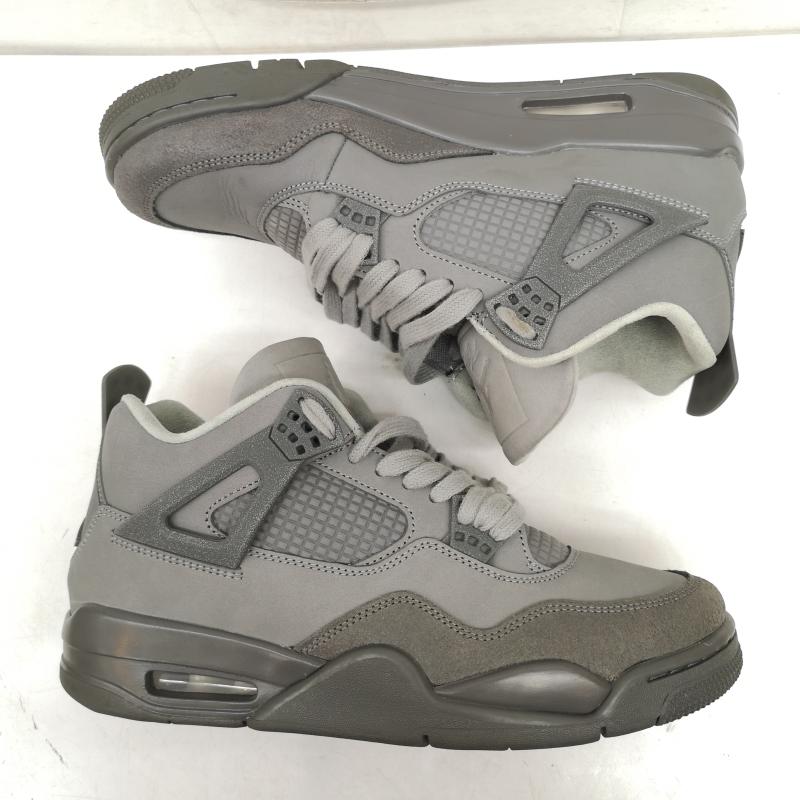 ナイキ NIKE スニーカー スニーカー AIR JORDAN 4 RETRO SE WET CEMENT ウェットセメント FQ7928-001 27.5cm 灰 / グレー / gray メンズ USED 古着 中古 50158752