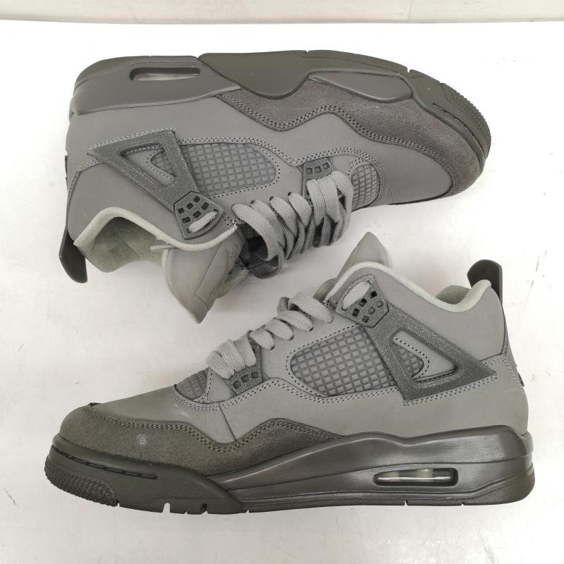 ナイキ NIKE スニーカー スニーカー AIR JORDAN 4 RETRO SE WET CEMENT ウェットセメント FQ7928-001 27.5cm 灰 / グレー / gray メンズ USED 古着 中古 50158752