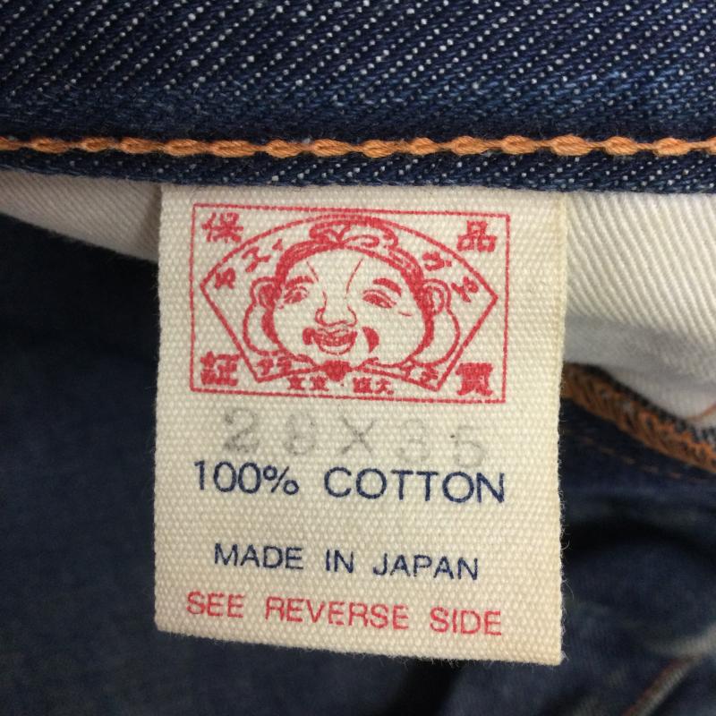 エヴィス EVISU パンツ デニム、ジーンズ evisu エヴィス　10周年記念モデル　Lot 4000 29インチ 無地 インディゴ / インディゴ / Indigo メンズ USED 古着 中古 50158755