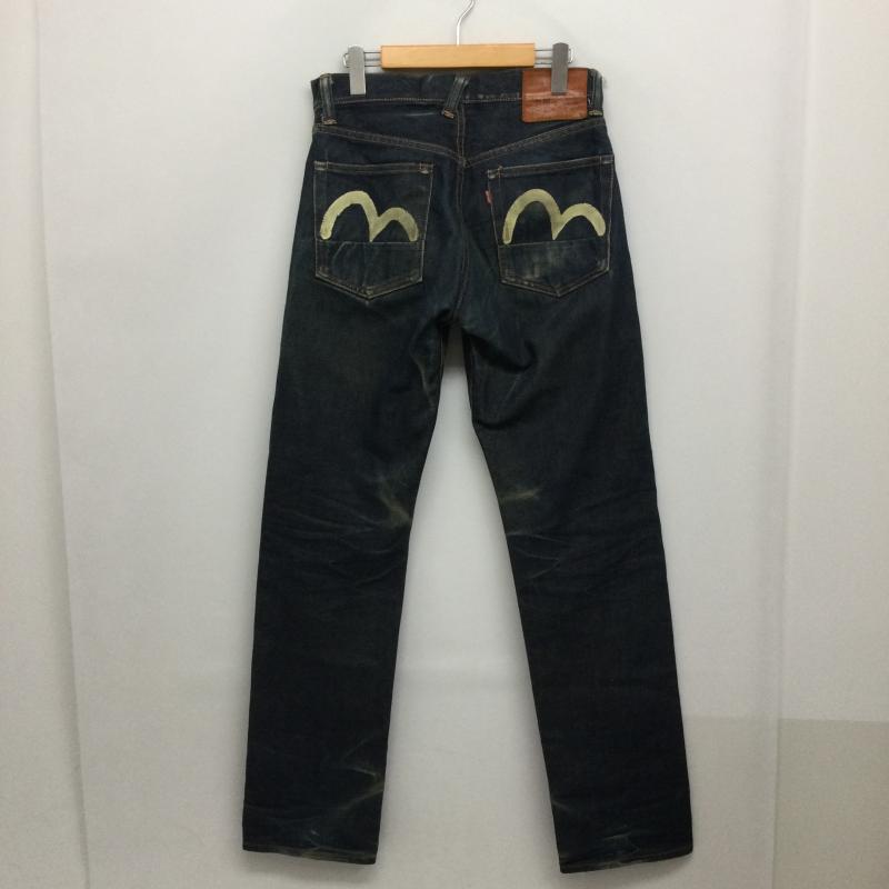 エヴィス EVISU パンツ デニム、ジーンズ evisu エヴィス　10周年記念モデル　Lot 4000 29インチ 無地 インディゴ / インディゴ / Indigo メンズ USED 古着 中古 50158755