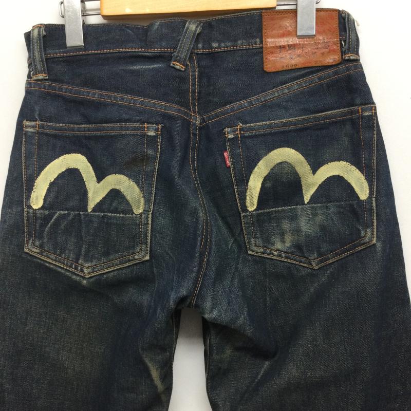 エヴィス EVISU パンツ デニム、ジーンズ evisu エヴィス　10周年記念モデル　Lot 4000 29インチ 無地 インディゴ / インディゴ / Indigo メンズ USED 古着 中古 50158755