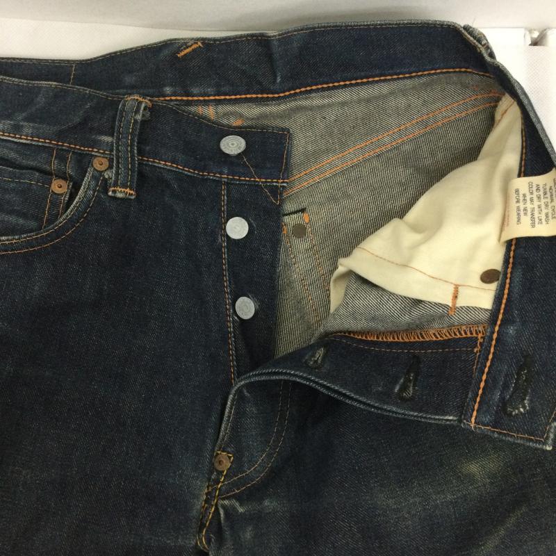 エヴィス EVISU パンツ デニム、ジーンズ evisu エヴィス　10周年記念モデル　Lot 4000 29インチ 無地 インディゴ / インディゴ / Indigo メンズ USED 古着 中古 50158755