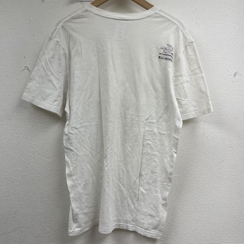シュプリーム Supreme Tシャツ 半袖 THE NORTH FACE 18SS Metallic Logo T-Shirt グラフィック プリント M 白 / ホワイト / white メンズ USED 古着 中古 50158763