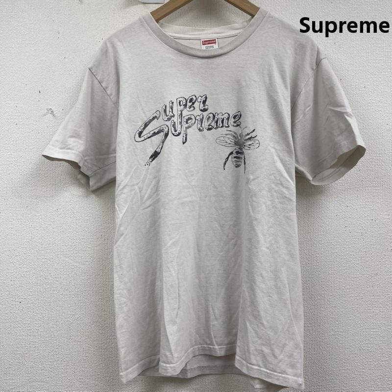 シュプリーム Supreme Tシャツ 半袖 17ss Limonious Super Supreme Tee ウィルフレッド リモーワス L オフホワイト / オフホワイト / メンズ USED 古着 中古 50158768