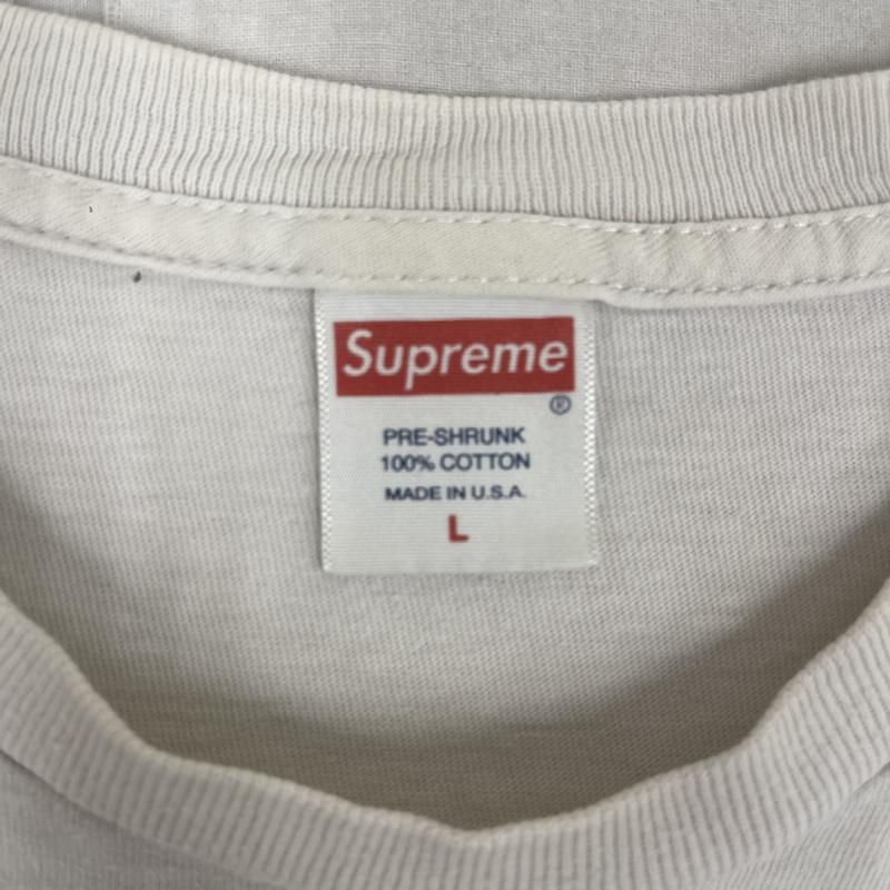 シュプリーム Supreme Tシャツ 半袖 17ss Limonious Super Supreme Tee ウィルフレッド リモーワス L オフホワイト / オフホワイト / メンズ USED 古着 中古 50158768
