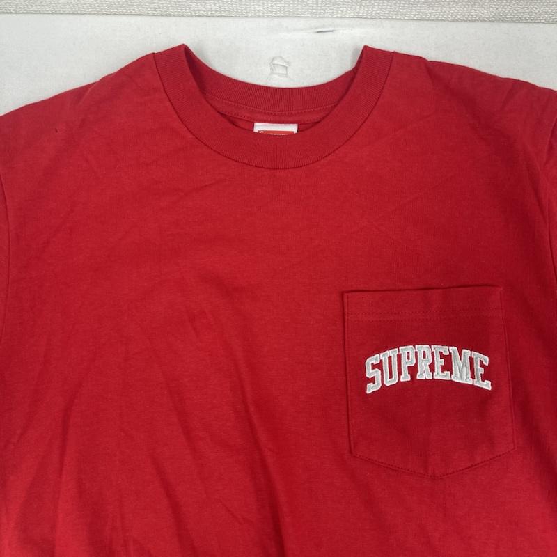 シュプリーム Supreme Tシャツ 半袖 19ss 47 コラボ NFL Raiders 47 Pocket Tee S 赤 / レッド / red メンズ USED 古着 中古 50158776