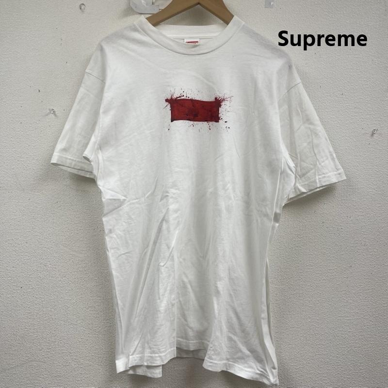 シュプリーム Supreme Tシャツ 半袖 22ss Ralph Steadman Box Logo Tee コラボ M 白 / ホワイト / white メンズ USED 古着 中古 50158787