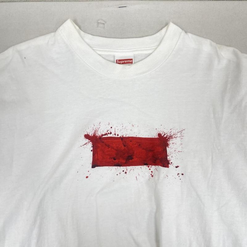 シュプリーム Supreme Tシャツ 半袖 22ss Ralph Steadman Box Logo Tee コラボ M 白 / ホワイト / white メンズ USED 古着 中古 50158787
