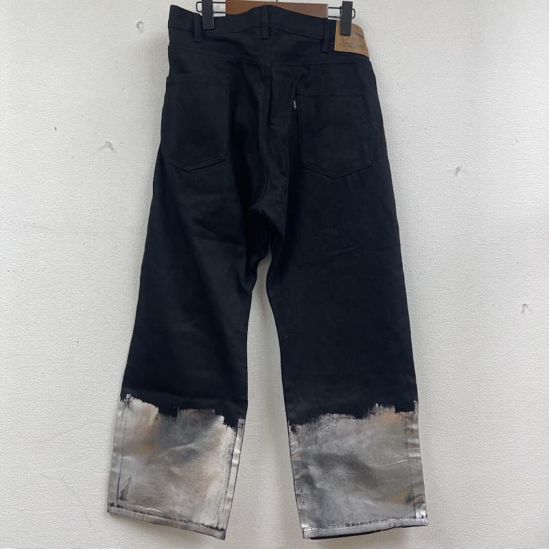 グラム glamb パンツ デニム、ジーンズ Silver Coat Wide Denim リジット パンツ gb0424/p12 M 黒 / ブラック / black メンズ USED 古着 中古 50158799