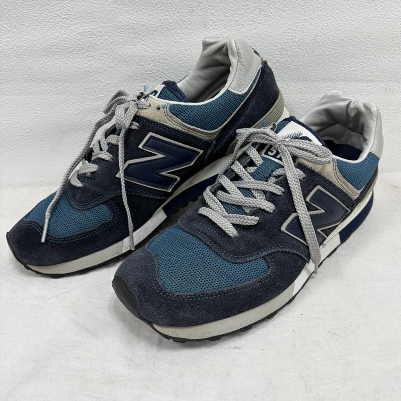 ニューバランス New Balance スニーカー スニーカー M576 ローカット スニーカー 30周年 限定モデル OM576OGN ロゴ 28.0cm ロゴ、文字 紺 / ネイビー / navy メンズ USED 古着 中古 50158810