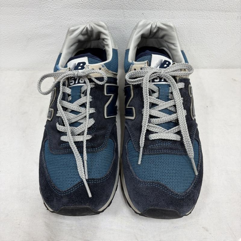 ニューバランス New Balance スニーカー スニーカー M576 ローカット スニーカー 30周年 限定モデル OM576OGN ロゴ 28.0cm ロゴ、文字 紺 / ネイビー / navy メンズ USED 古着 中古 50158810