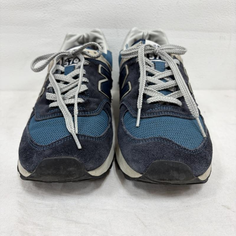 ニューバランス New Balance スニーカー スニーカー M576 ローカット スニーカー 30周年 限定モデル OM576OGN ロゴ 28.0cm ロゴ、文字 紺 / ネイビー / navy メンズ USED 古着 中古 50158810