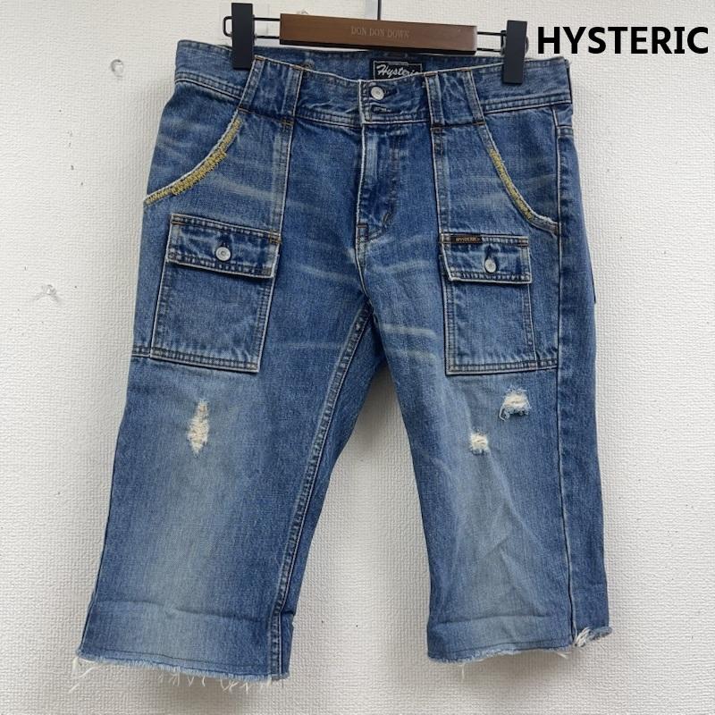 ヒステリック HYSTERIC パンツ ショートパンツ カットオフ サークル ワッペン 刺繍 デニム ハーフ パンツ 2ap-3230 FREE インディゴ / インディゴ / Indigo レディース USED 古着 中古 50158811