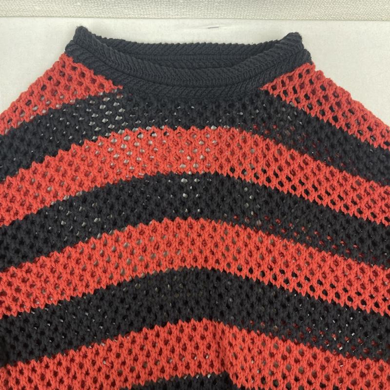 グラム glamb ニット、セーター 半袖 Openwork Border Knit コットン ニット Tシャツ b0222/knt06 M マルチカラー / マルチカラー / multicolor メンズ USED 古着 中古 50158817