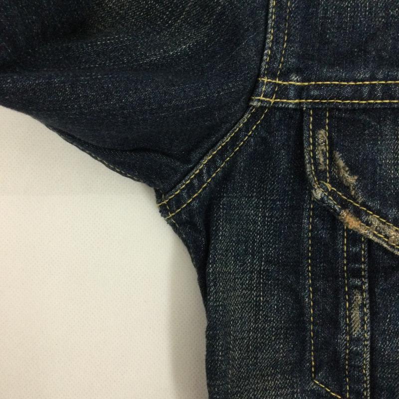 リーバイス Levi s ジャケット、上着 ジャケット、ブレザー LEVISリーバイス 70599-0001 デニムトラッカージャケット S 無地 インディゴ / インディゴ / Indigo メンズ USED 古着 中古 50158819