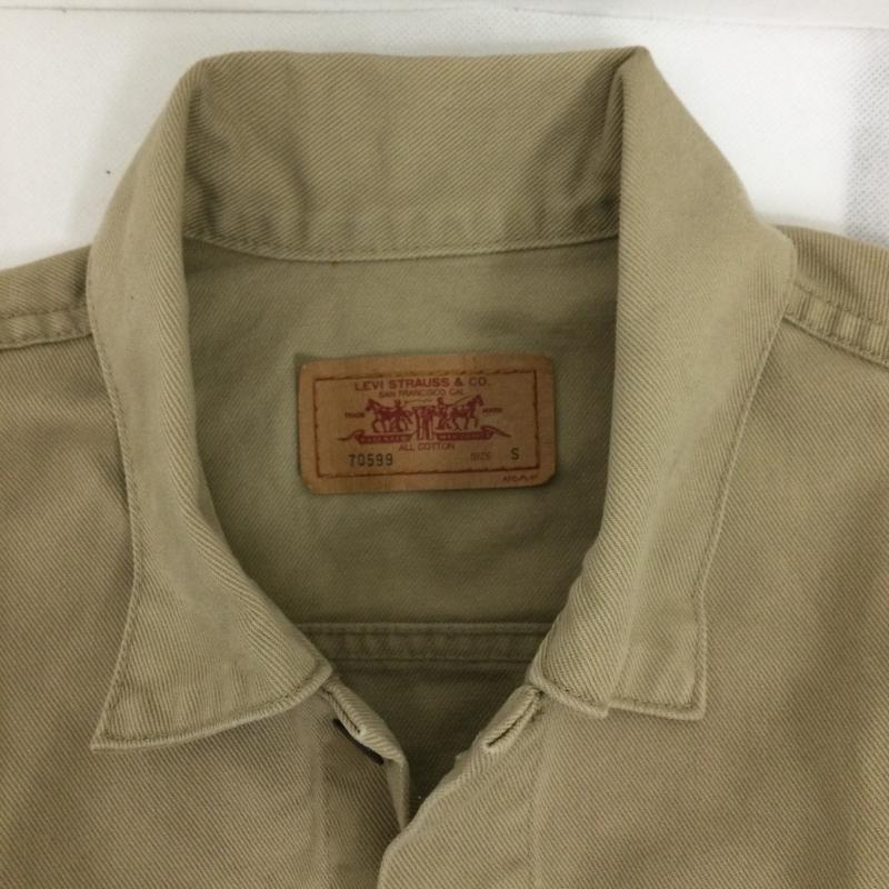 リーバイス Levi s ジャケット、上着 ジャケット、ブレザー Levi’s 70599　トラッカージャケット　Gジャン　コットン　70599-0013 S 無地 ベージュ / ベージュ / beige メンズ USED 古着 中古 50158821