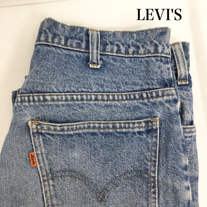 リーバイス Levi s パンツ デニム、ジーンズ Levi s ブーツカット　オレンジタブ　タロンジップ - 無地 インディゴ / インディゴ / Indigo メンズ USED 古着 中古 50158822