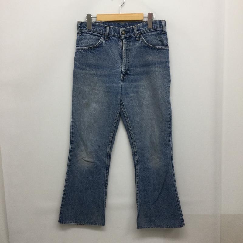 リーバイス Levi s パンツ デニム、ジーンズ Levi s ブーツカット　オレンジタブ　タロンジップ - 無地 インディゴ / インディゴ / Indigo メンズ USED 古着 中古 50158822