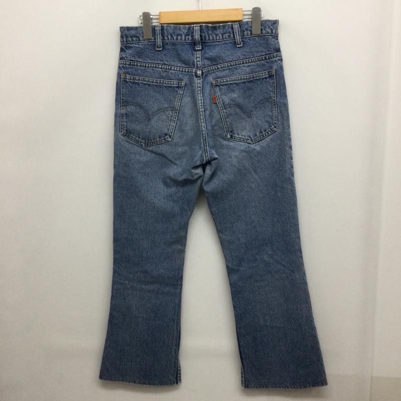 リーバイス Levi s パンツ デニム、ジーンズ Levi s ブーツカット　オレンジタブ　タロンジップ - 無地 インディゴ / インディゴ / Indigo メンズ USED 古着 中古 50158822