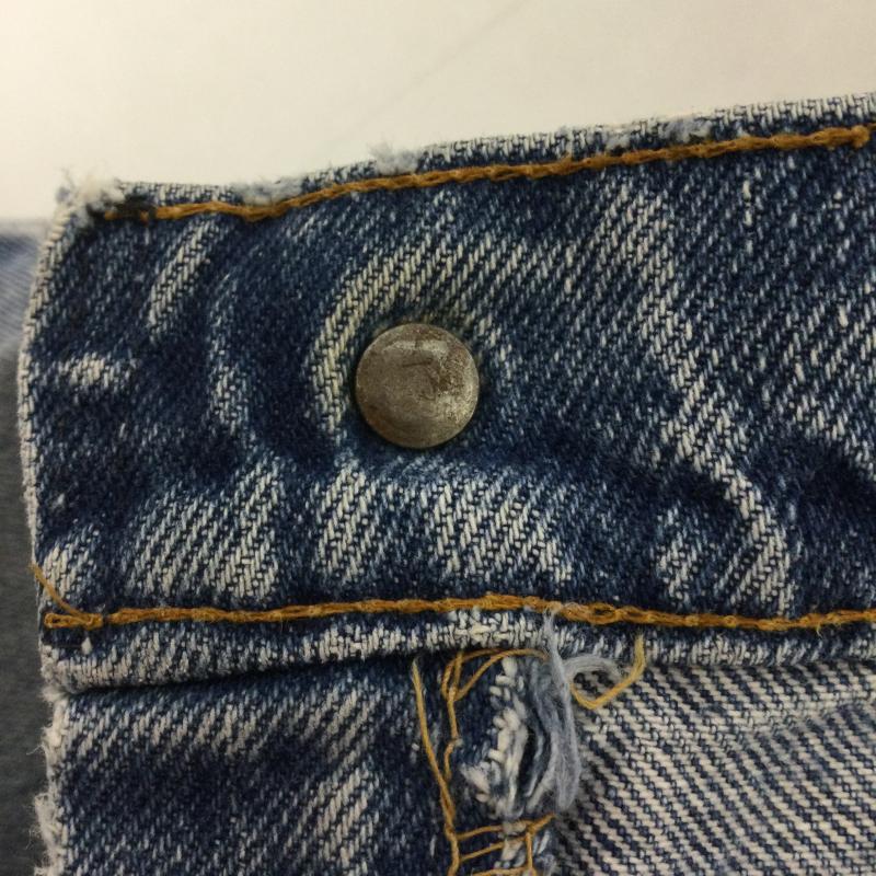 リーバイス Levi s パンツ デニム、ジーンズ Levi s ブーツカット　オレンジタブ　タロンジップ - 無地 インディゴ / インディゴ / Indigo メンズ USED 古着 中古 50158822