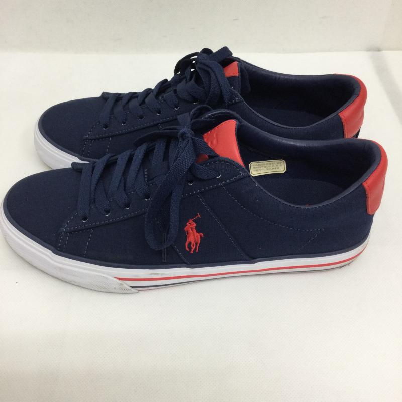 ローレンラルフローレン LAUREN RALPH LAUREN スニーカー スニーカー Polo Ralph Lauren ネイビー スニーカー 25.5cm 紺 / ネイビー / navy メンズ USED 古着 中古 50158827