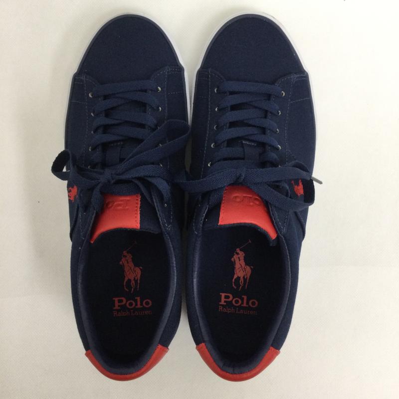 ローレンラルフローレン LAUREN RALPH LAUREN スニーカー スニーカー Polo Ralph Lauren ネイビー スニーカー 25.5cm 紺 / ネイビー / navy メンズ USED 古着 中古 50158827