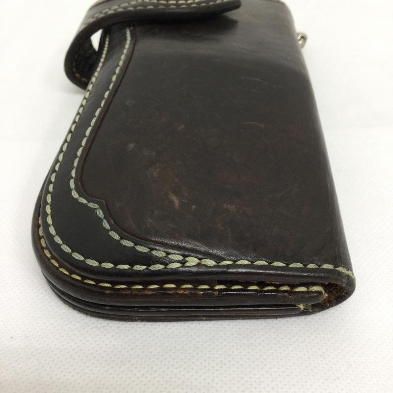 サード SAAD 財布 長財布 SAAD サード コンチョ付き LONG WALLET ロングウォレット 長財布 - 茶 / ブラウン / brown メンズ USED 古着 中古 50158831