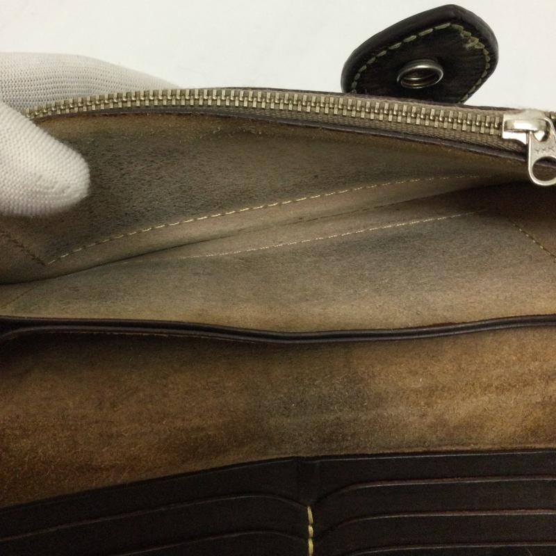 サード SAAD 財布 長財布 SAAD サード コンチョ付き LONG WALLET ロングウォレット 長財布 - 茶 / ブラウン / brown メンズ USED 古着 中古 50158831
