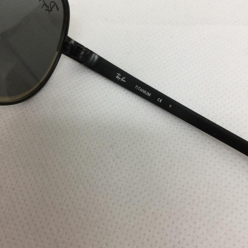 レイバン Ray-Ban めがね・サングラス サングラス レイバン Ray-Ban RB8047 ティアドロップ サングラス メンズ - 黒 / ブラック / black メンズ USED 古着 中古 50158832