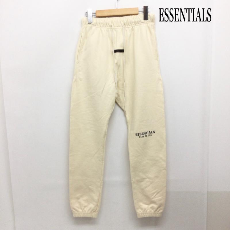 エッセンシャルズ ESSENTIALS パンツ スラックス ESSENTIALS スウェットパンツ M 無地 アイボリー / アイボリー / メンズ USED 古着 中古 50158845