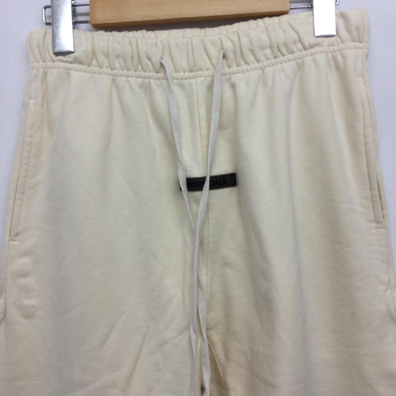 エッセンシャルズ ESSENTIALS パンツ スラックス ESSENTIALS スウェットパンツ M 無地 アイボリー / アイボリー / メンズ USED 古着 中古 50158845