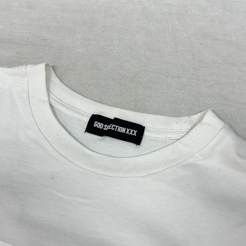 ゴッドセレクショントリプルエックス GOD SELECTION XXX Tシャツ 半袖 9周年記念 ミランダカー フォトプリント クルーネック 半袖 Tシャツ XL 白 / ホワイト / white メンズ USED 古着 中古 50158852