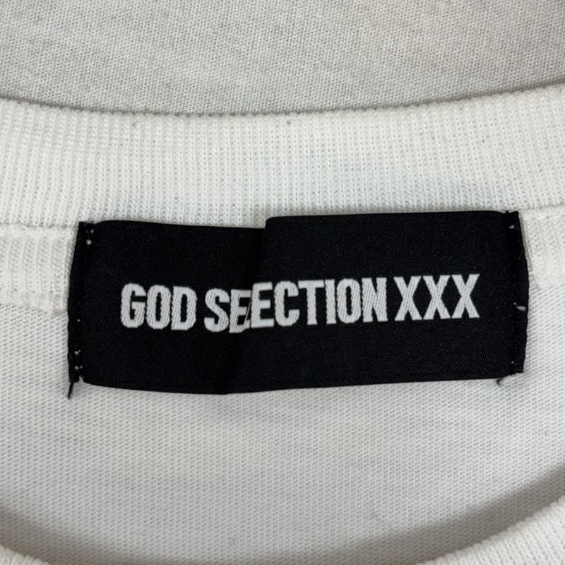 ゴッドセレクショントリプルエックス GOD SELECTION XXX Tシャツ 半袖 9周年記念 ミランダカー フォトプリント クルーネック 半袖 Tシャツ XL 白 / ホワイト / white メンズ USED 古着 中古 50158852