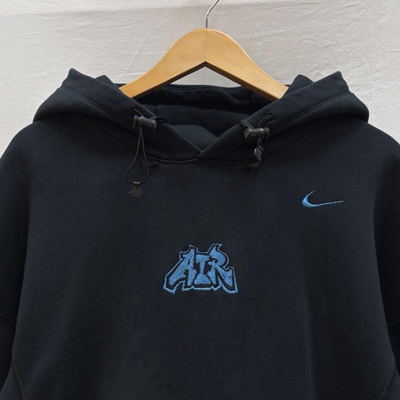 ナイキ NIKE パーカー 長袖 DN1760-010 OFF-WHITE FLC HOODIE オフホワイト コラボ プルオーバー フーディ パーカー L メンズ USED 古着 中古 50158856