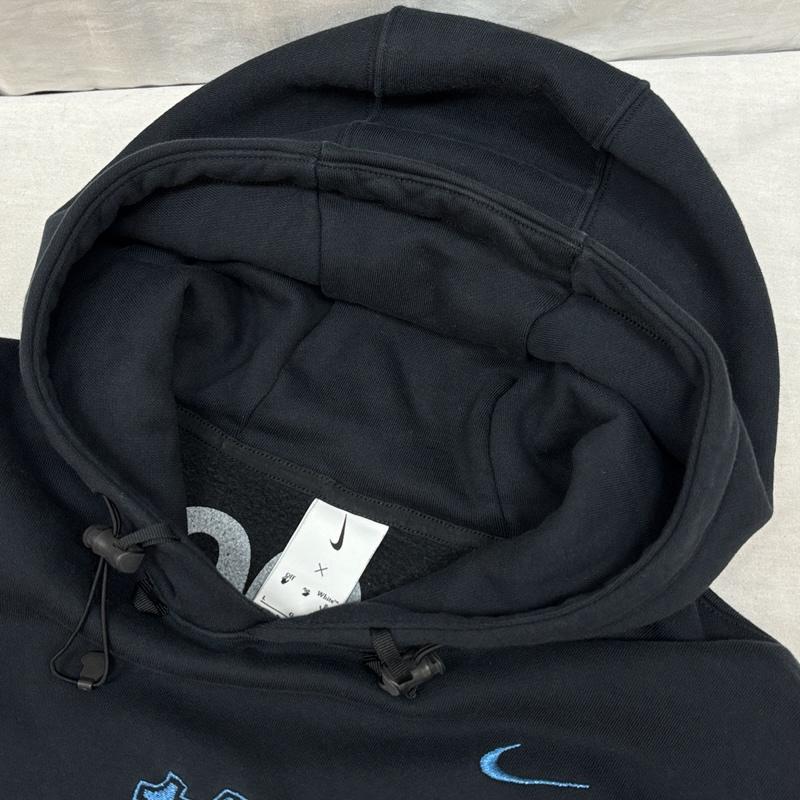 ナイキ NIKE パーカー 長袖 DN1760-010 OFF-WHITE FLC HOODIE オフホワイト コラボ プルオーバー フーディ パーカー L メンズ USED 古着 中古 50158856