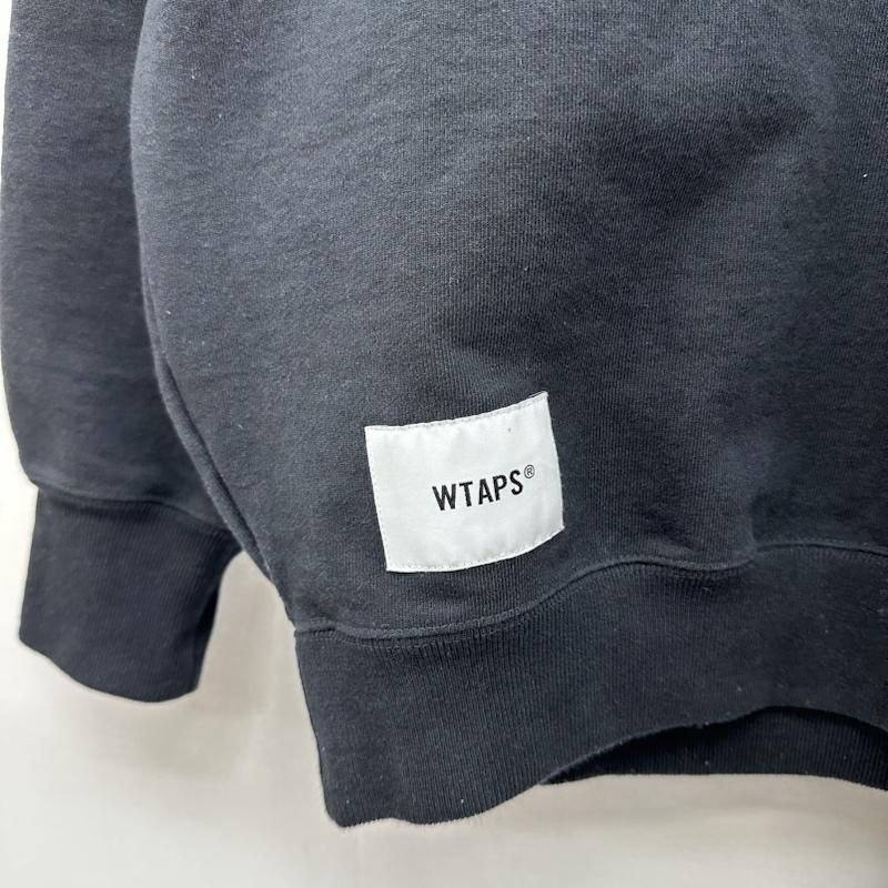 ダブルタップス WTAPS トレーナー 長袖 25SS ACADEMY SWEATER COTTON スウェット 251ATDT CSM03 1 黒 / ブラック / black メンズ USED 古着 中古 50158857