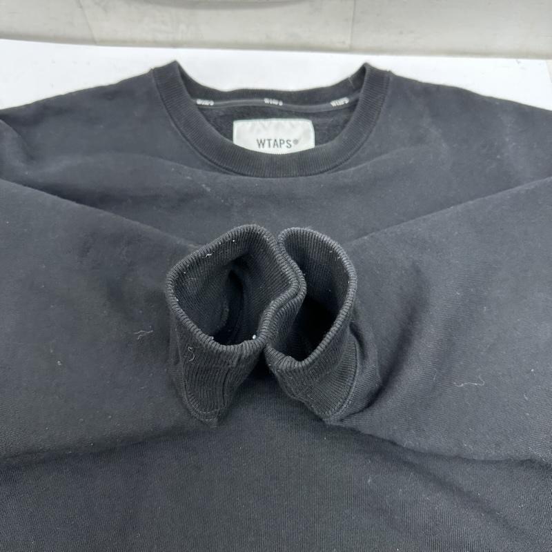 ダブルタップス WTAPS トレーナー 長袖 25SS ACADEMY SWEATER COTTON スウェット 251ATDT CSM03 1 黒 / ブラック / black メンズ USED 古着 中古 50158857